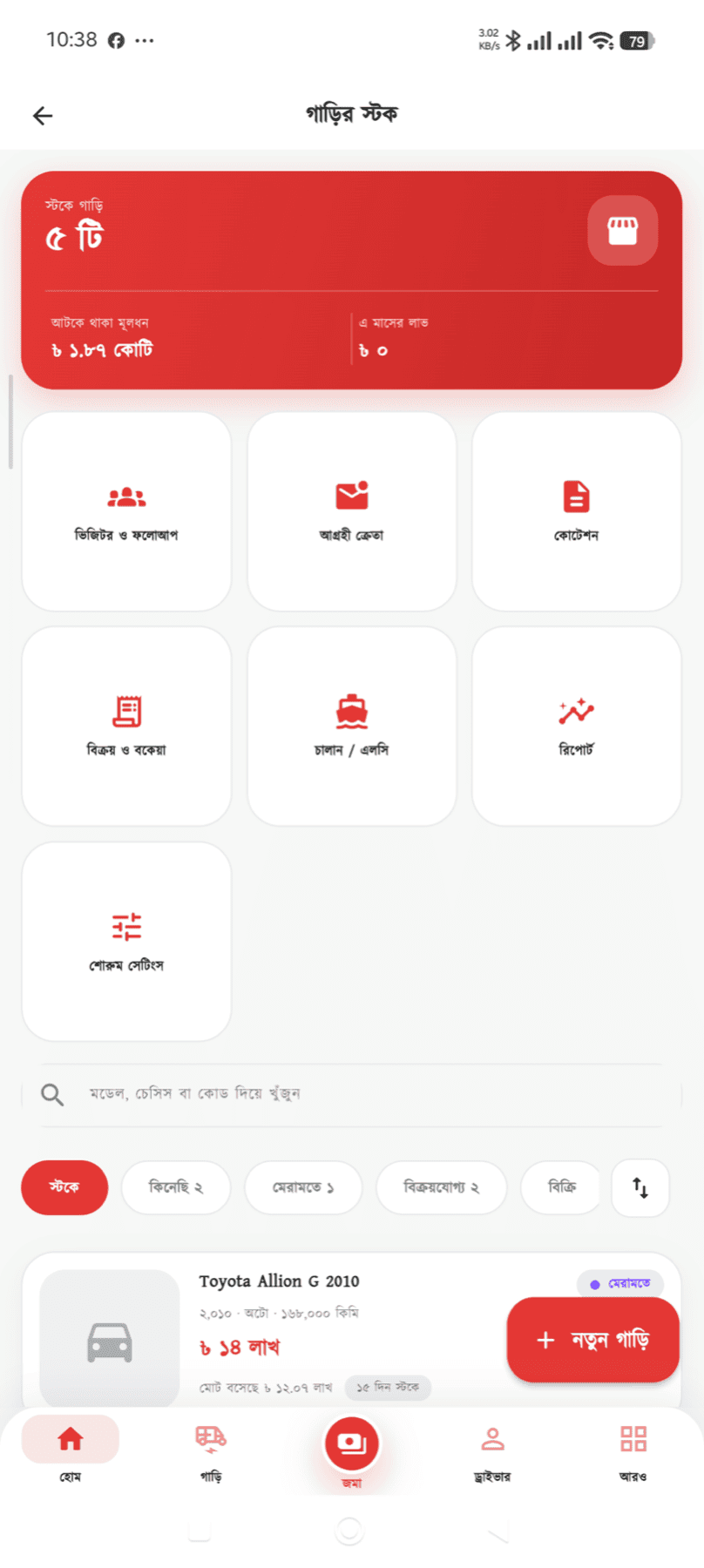 গাড়ির শোরুম — গাড়ি প্রতি কত বসল, কত লাভ — অকশন থেকে ডেলিভারি পর্যন্ত
